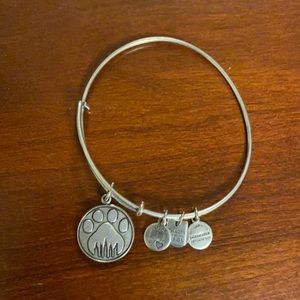 Alex and Ani Dog Paw bracelet